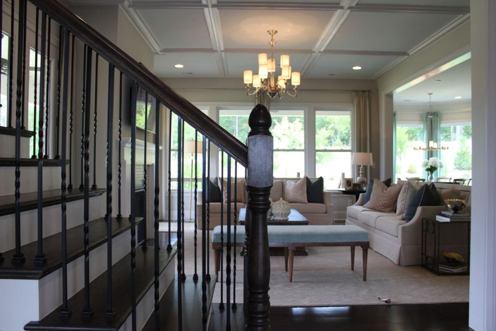 Stair and railing carpentry by Heavin Trim Carpenters