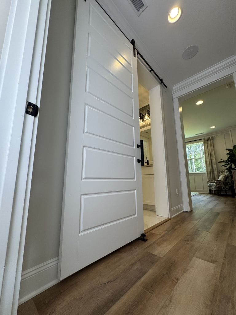 Interior door and trim carpentry installed by Heavin Trim Carpenters