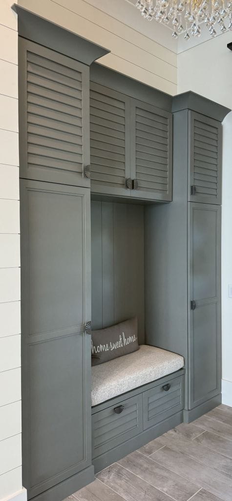 Custom millwork built by Heavin Trim Carpenters