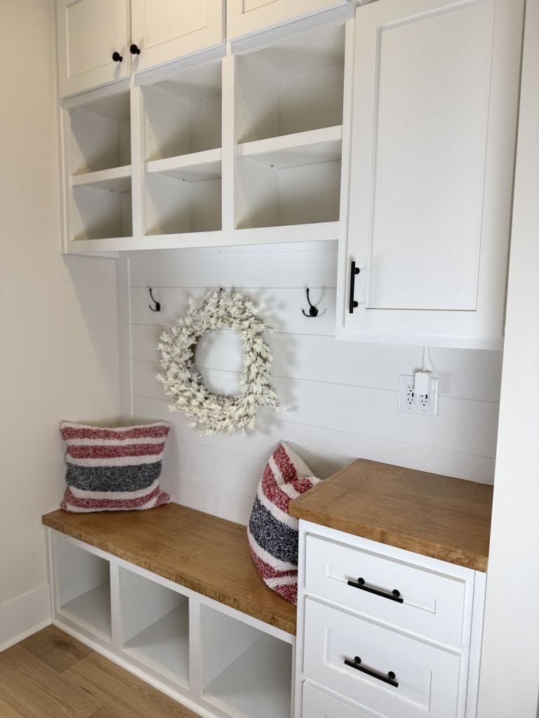 Custom millwork built by Heavin Trim Carpenters