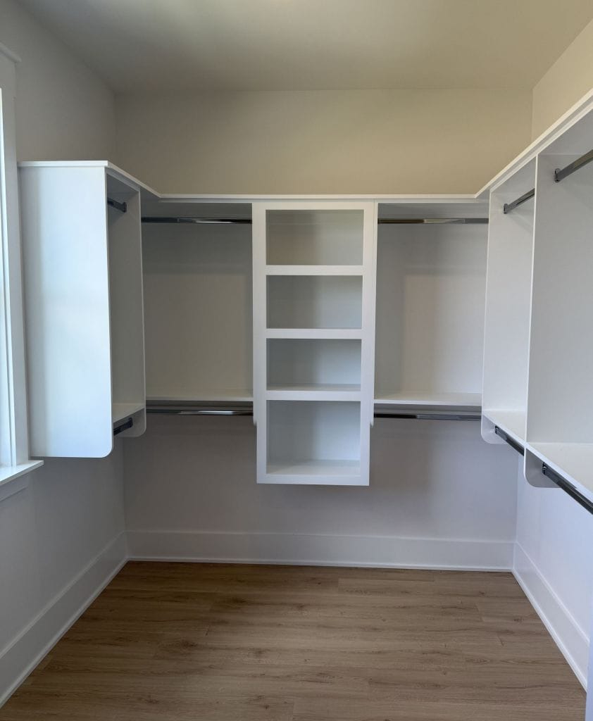 Custom millwork built by Heavin Trim Carpenters