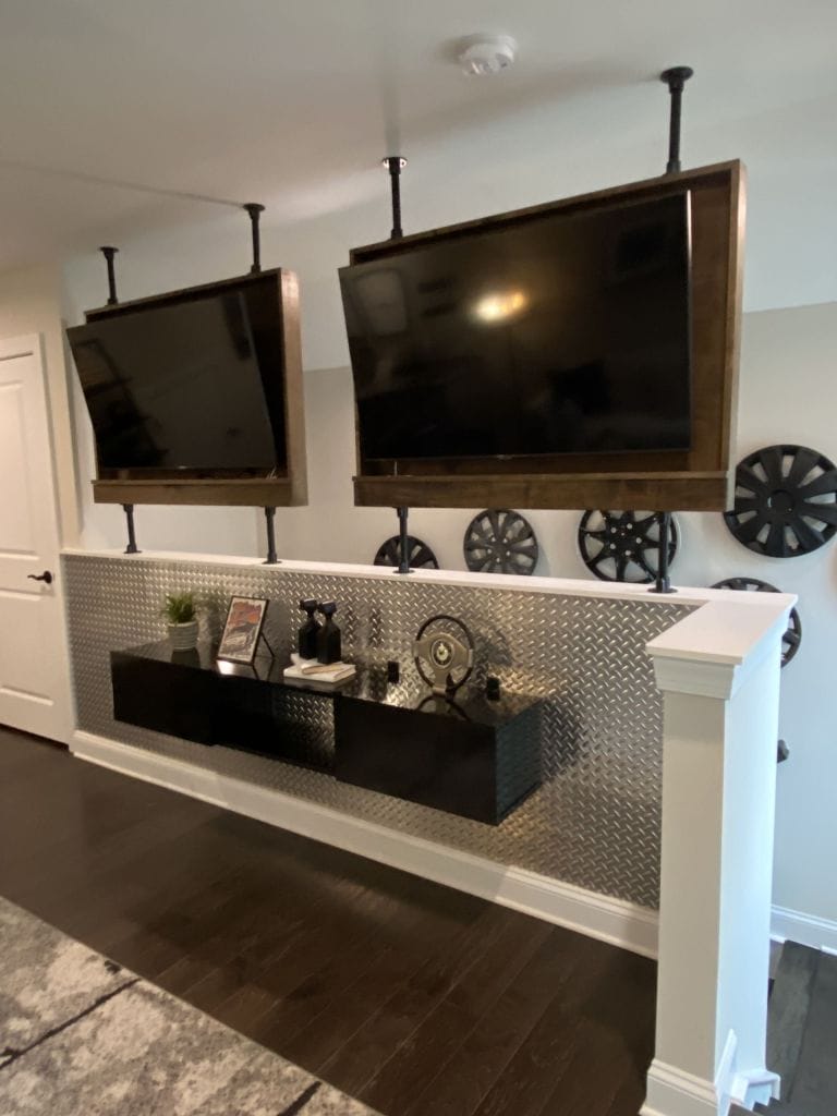 Custom millwork built by Heavin Trim Carpenters