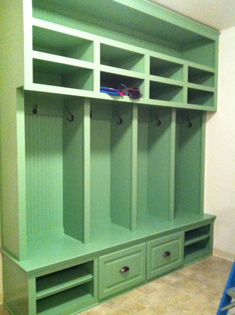 Custom millwork built by Heavin Trim Carpenters