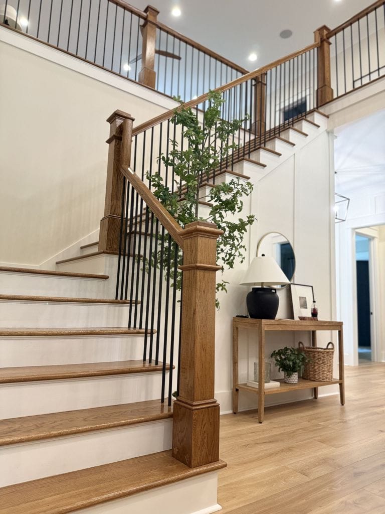 Stair and railing carpentry by Heavin Trim Carpenters