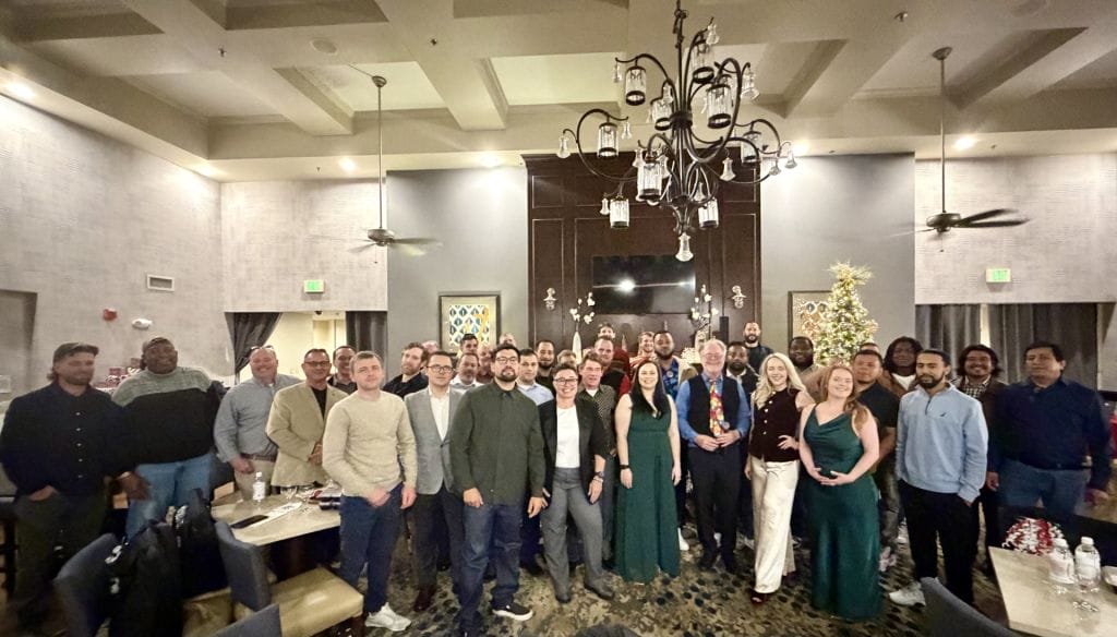 The Heavin Trim Carpenters team gathered together